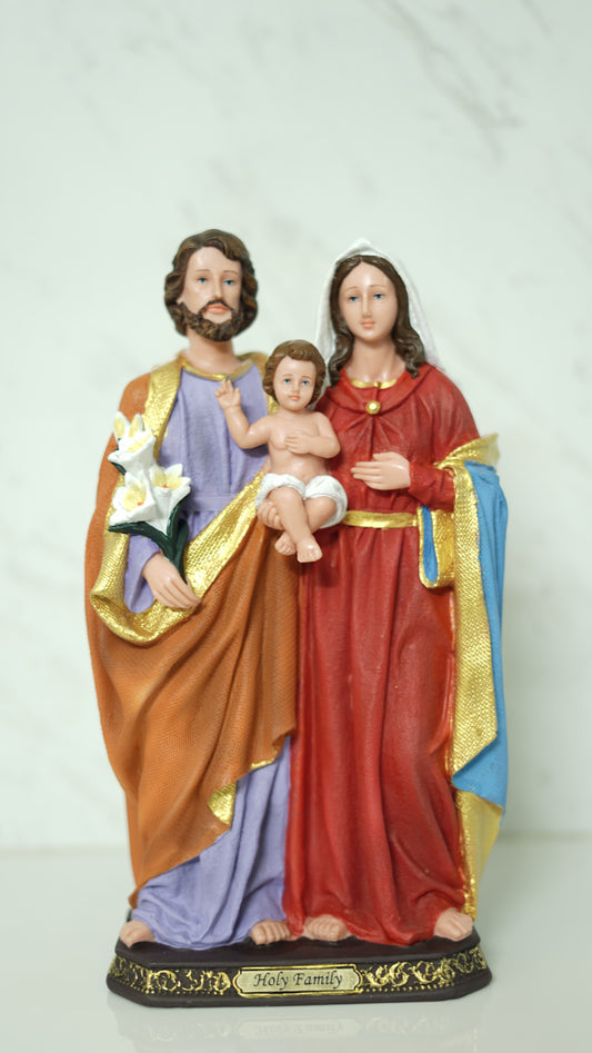 Holy Family Christian idol 1 Feet Polymarble